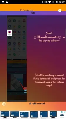 IGramDownloader android App screenshot 1