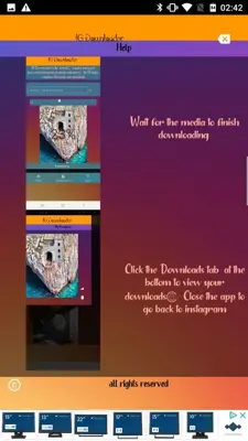 IGramDownloader android App screenshot 2